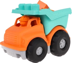 Camion ribaltabile eco con mattoncini in bioplastica