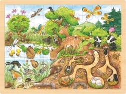 Grande puzzle naturale