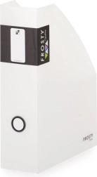 Scatola di archiviazione per riviste Opaline Frosty trasparente