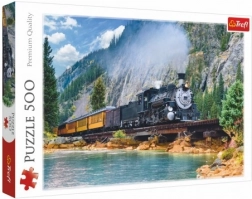 Puzzle Trenino di Montagna 500 Pezzi Trefl