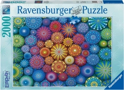 Puzzle 2D 2000 pezzi Mandala Arcobaleno