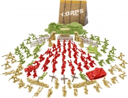 Set di figurine Soldatini 105 pz