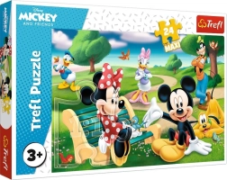 Puzzle 24 Maxi – MICKEY MOUSE e amici – TREFL