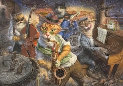 Puzzle Magnolia Tifosi in pericolo 1000 pezzi