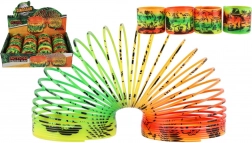 Spirale di plastica con motivo dinosauri 7,5cm