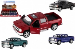Modello di auto Kinsmart Chevrolet Silverado 2014 con carrozzeria in metallo, 1:46, 13 cm, retrocarica, 4 colori