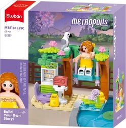 Giocattolo da Costruzione Sluban Altalena nel Giardino