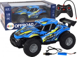 Auto RC fuoristrada 1:16 blu