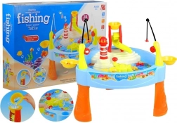 tavolo da gioco con acqua con pesca ed effetti luminosi, 25 pezzi