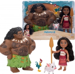 Set di figure DISNEY VAIANA 2 Vaiana e Maui Voyager Petite