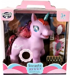 Unicorno con suoni e luci, viola