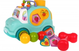 Autobus interattivo per l’inserimento di forme con musica e luci