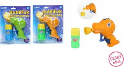 Bolle di sapone a forma di dinosauro 55 ml – Confezione ceca