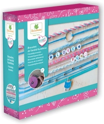 Set creativo per la creazione di braccialetti Kumihimo