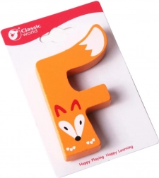 Lettera F in Legno Classic World