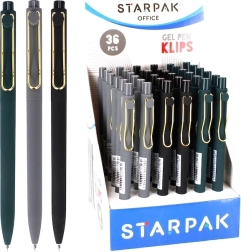 Penna gel con clip