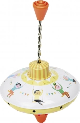 Trottola in metallo piccola VILAC – bianca