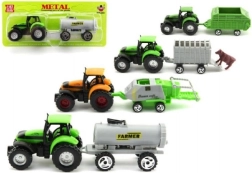 Trattore con rimorchio per bambini