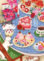 Puzzle Banchetto felino 1000 pezzi MAGNOLIA