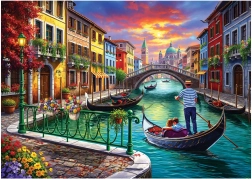 Puzzle gondola nera XL 700 pezzi