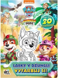 Album da colorare Paw Patrol: zampette nella giungla