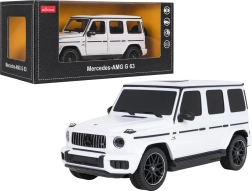 Modello in metallo Mercedes-AMG G 63 in scala 1:24 bianco RASTAR