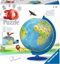 ravensburger puzzle 3D globo per bambini 180 pezzi
