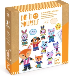 DJECO DIY magneti da personalizzare Funky Family