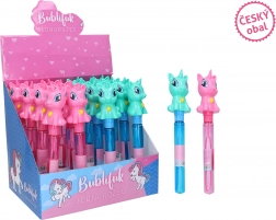 Soffiabolle con unicorno