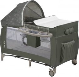 Lettino da viaggio Lionelo Sven Plus Beige Olive