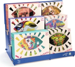 Espositore da banco per la collezione DJECO Inspired By