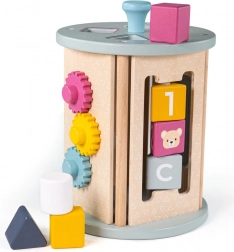 Cilindro motorico attivo BIGJIGS TOYS in legno FSC