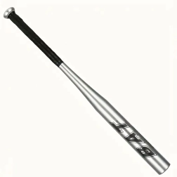 Mazza da baseball in alluminio 25" (64 cm) – mazza leggera da allenamento