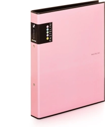 Raccoglitore A4 Lamino 2 anelli Pastelini Rosa