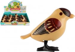 Uccellino che salta a molla 11 cm