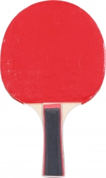 Racchetta da ping pong con custodia – rossa