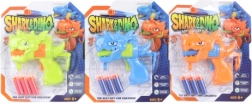 Pistola dinosauro con proiettili in gommapiuma