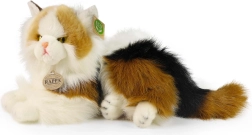 Rappa gattina calico in peluche 30 cm eco-friendly