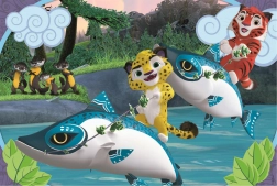 Puzzle CLEMENTONI Leo e Tig sull’acqua MAXI 24 pezzi