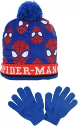 Set cappello e guanti per bambini Spiderman – Taglia: 52
