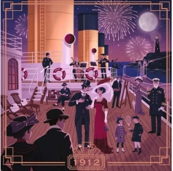 Ravensburger puzzle quadrato Art & Soul: Titanic 750 pezzi