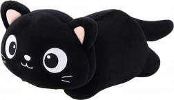 Giocattolo di peluche gatto occhi grandi nero 45 cm