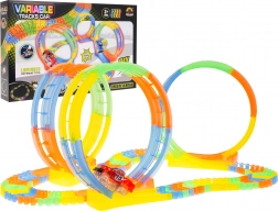 Pista automobilistica luminosa 148 pz.