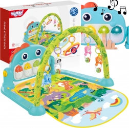 Palestrina con tappeto gioco per bambini Dino