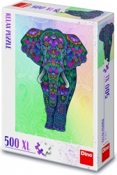 puzzle elefante relax 500 pezzi XL