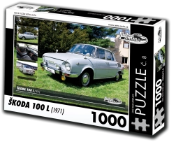 Puzzle auto d’epoca Škoda 100 L 1000 pezzi