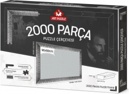 Cornice per puzzle 96x68 cm argento