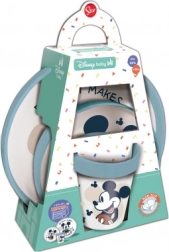 Set di stoviglie per bambini 3 pezzi Mickey Mouse