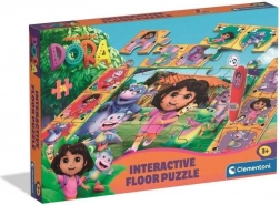 Puzzle da pavimento con penna interattiva DORA l’esploratrice – 24 pezzi