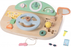 Tavola di manovra multifunzionale in legno a forma di volante Classic World